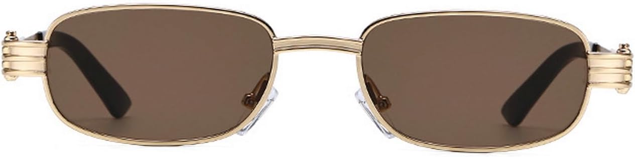 Солнцезащитные очки Laureles Retro Y2K прямоугольной формы для женщин и мужчин, металлическая оправа, прямоугольные солнцезащитные очки для вождения, пляжа, вечеринки, защита от ультрафиолета UV400, C3
Солнцезащитные очки Laureles Retro Y2K прямоугольной формы для женщин и мужчин, металлическая оправа, прямоугольные солнцезащитные очки для вождения, пляжа, вечеринки, защита от ультрафиолета UV400, C3