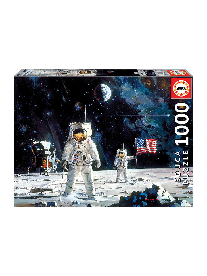Пазл из 1000 деталей «Первая высадка на Луну» - для детей от 14 лет и старше
Пазл из 1000 деталей «Первая высадка на Луну» - для детей от 14 лет и старше