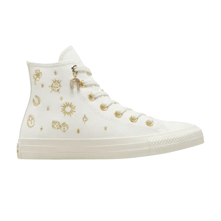 Кроссовки Converse Wmns Chuck Taylor All Star High Luck Charms - Vintage White Gold, кремовый
Кроссовки Converse Wmns Chuck Taylor All Star High Luck Charms - Vintage White Gold, кремовый