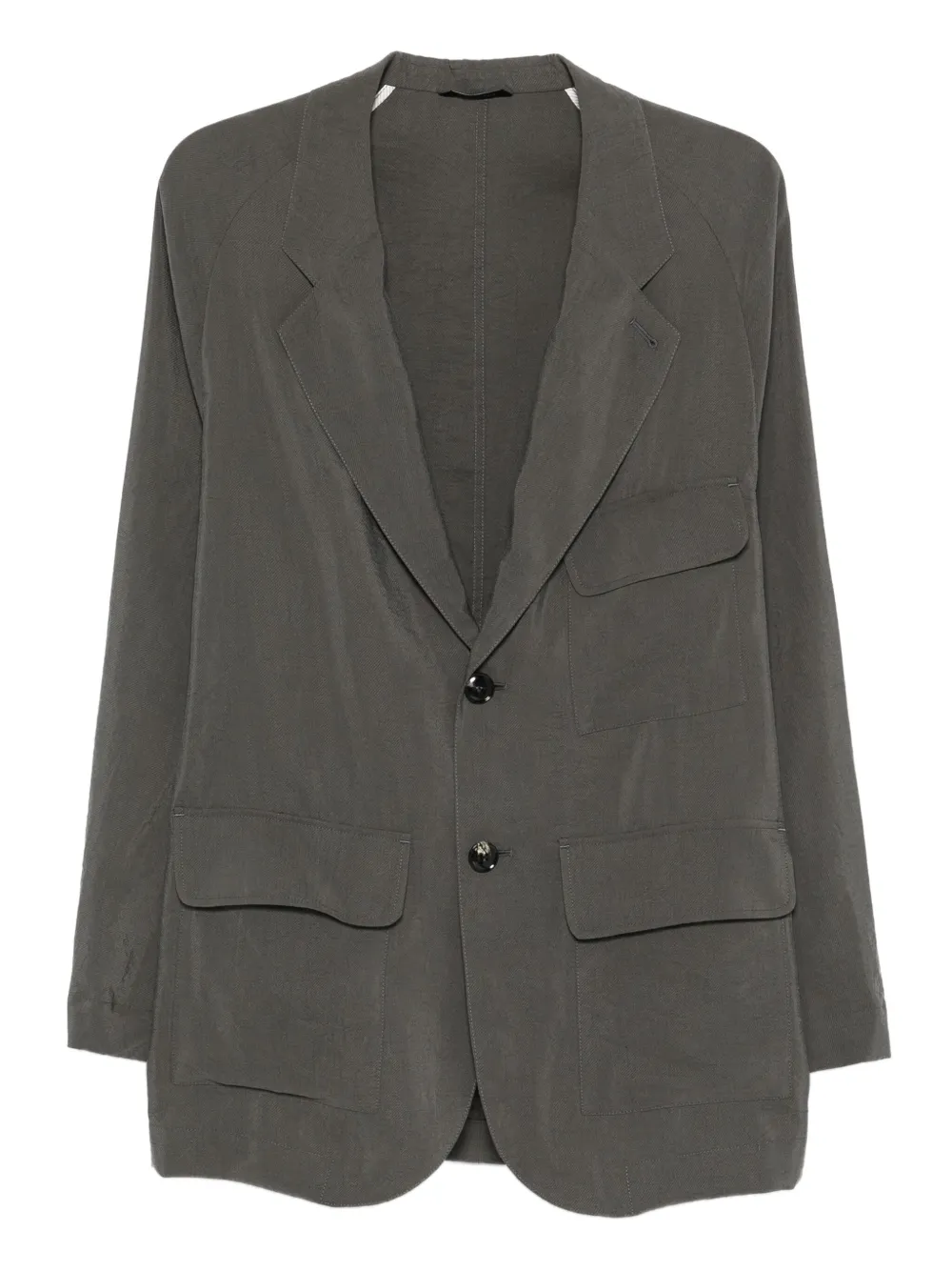 Пиджак с двумя карманами на пуговицах GIORGIO ARMANI, зеленый
Пиджак с двумя карманами на пуговицах GIORGIO ARMANI, зеленый