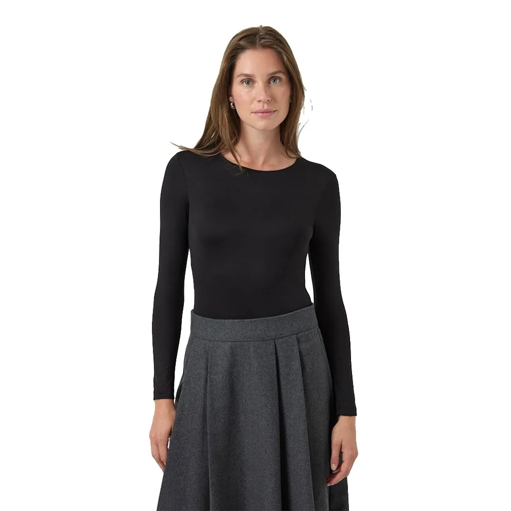 Боди с длинным рукавом Yas Ruby, черный
Боди с длинным рукавом Yas Ruby, черный