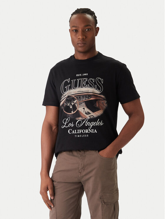 Футболка regular fit M6RI13 K8FQ4 Guess, черный
Футболка regular fit M6RI13 K8FQ4 Guess, черный