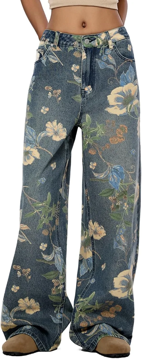 Женские джинсы с высокой талией и широкими штанинами Djeanxa
Женские джинсы с высокой талией и широкими штанинами Djeanxa