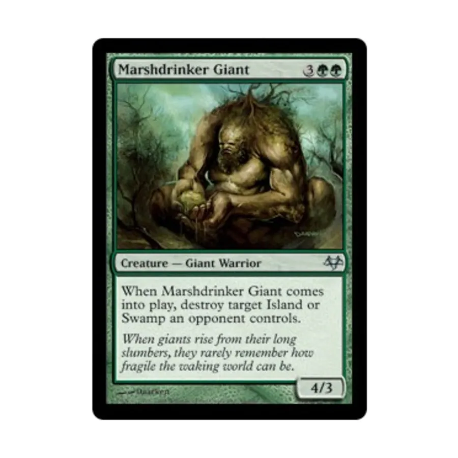 CCG Болотопьющий великан (U), MTG - Eventide
CCG Болотопьющий великан (U), MTG - Eventide