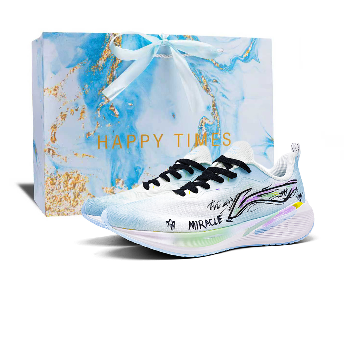 Wuyue Cushioning Coverage Low top Casual Running Shoes Men's LINING, синий (comes with 1 shopping bag)
Wuyue Cushioning Coverage Low top Casual Running Shoes Men's LINING, синий (comes with 1 shopping bag)