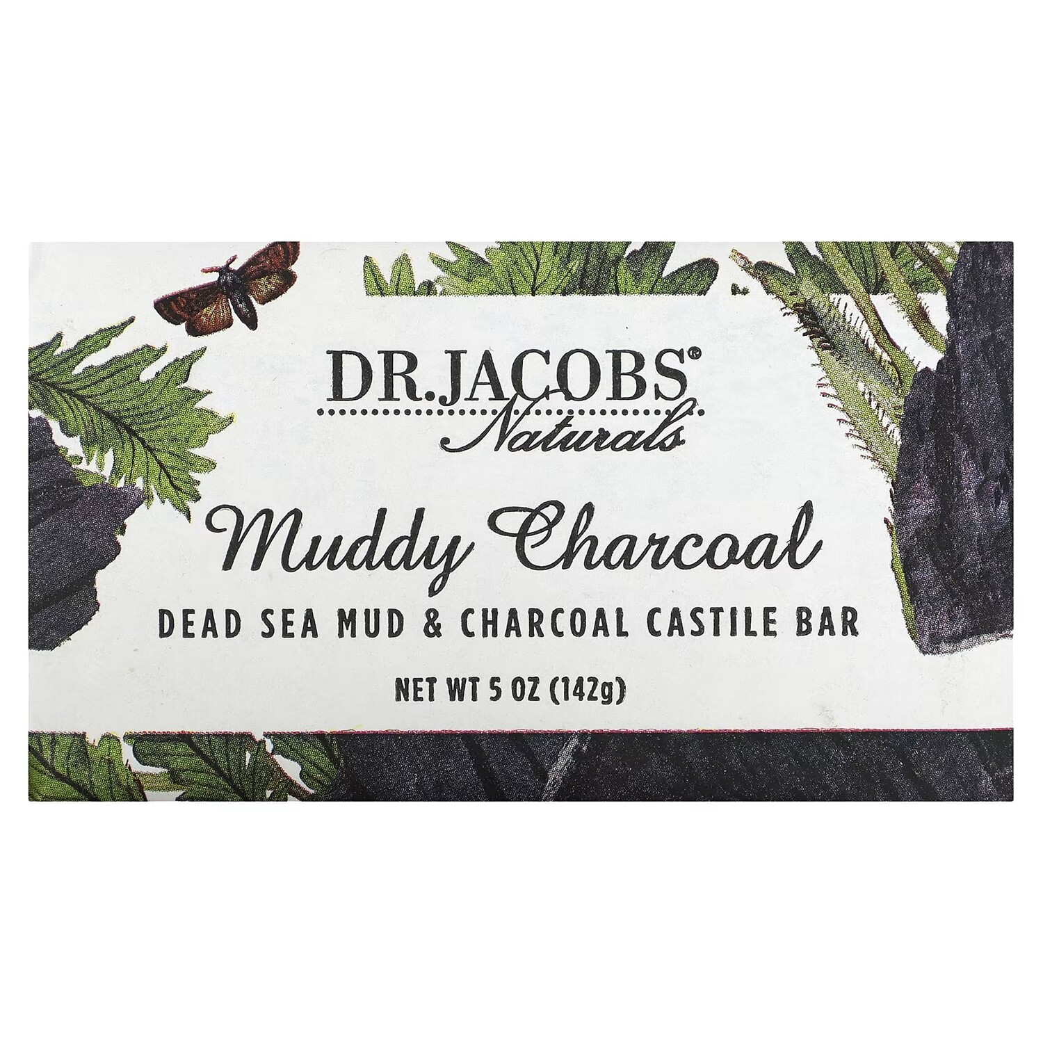 Jacobs Naturals Muddy Charcoal, батончик с грязью Мертвого моря и углем, Кастилия, 5 унций (142 г) Dr. Jacobs Naturals
Jacobs Naturals Muddy Charcoal, батончик с грязью Мертвого моря и углем, Кастилия, 5 унций (142 г) Dr. Jacobs Naturals