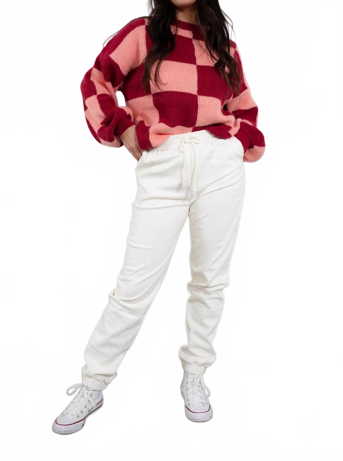 Тиган джоггеры из искусственной кожи белого цвета Double Zero
Тиган джоггеры из искусственной кожи белого цвета Double Zero