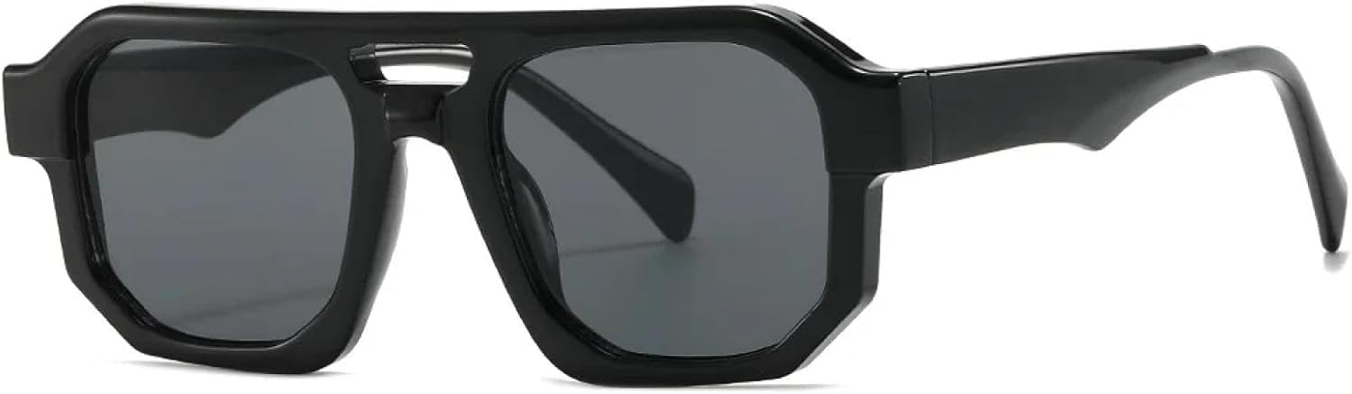 Ретро-солнцезащитные очки для женщин и мужчин в винтажной оправе, с прозрачными линзами, модные солнцезащитные очки с защитой от УФ-излучения UV400 SZVVBKK, Black Black
Ретро-солнцезащитные очки для женщин и мужчин в винтажной оправе, с прозрачными линзами, модные солнцезащитные очки с защитой от УФ-излучения UV400 SZVVBKK, Black Black