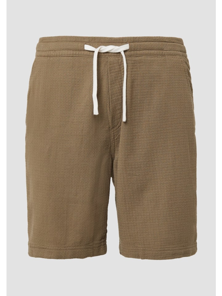 Тканевые шорты s.Oliver, оливковый
Тканевые шорты s.Oliver, оливковый