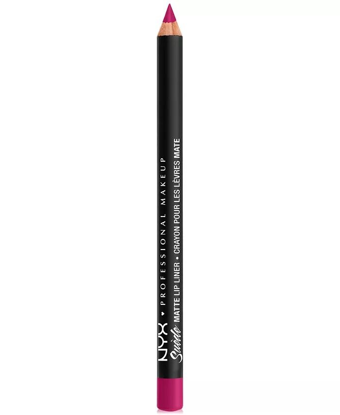 Замшевый матовый карандаш для губ Nyx Professional Makeup, цвет Sweet Tooth (fuchsia)
Замшевый матовый карандаш для губ Nyx Professional Makeup, цвет Sweet Tooth (fuchsia)