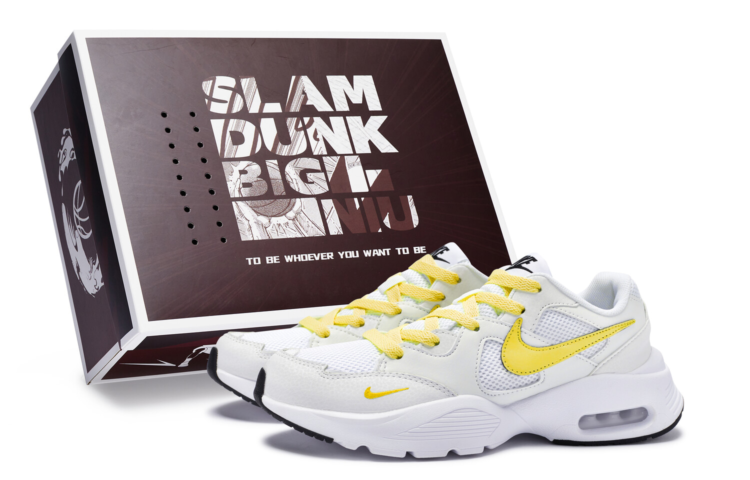 Кроссовки Air Max Fusion для бега мужские с низким верхом белого и желтого цвета Nike
Кроссовки Air Max Fusion для бега мужские с низким верхом белого и желтого цвета Nike
