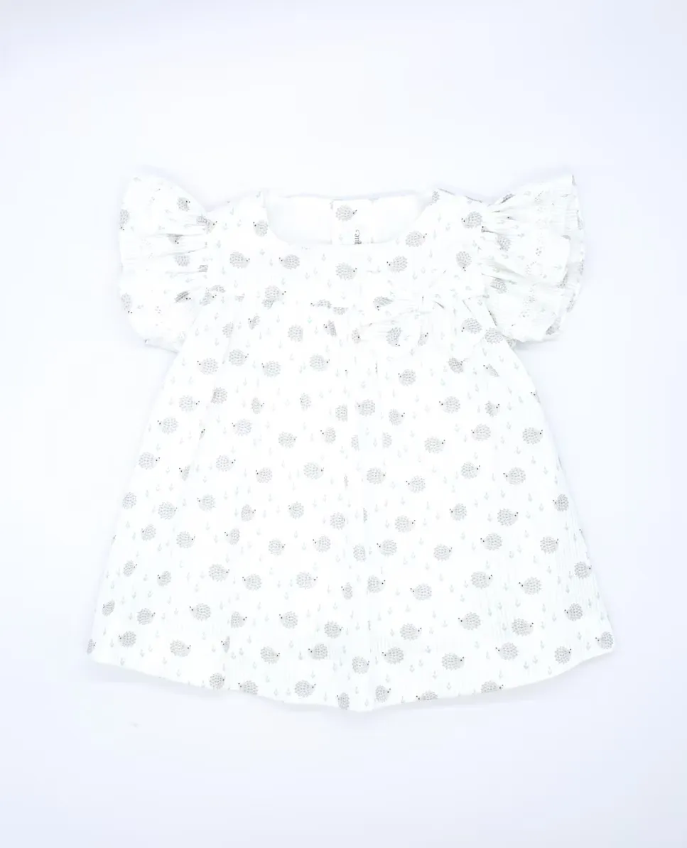 Платье для девочки из хлопка с принтом Fina Ejerique, белый
Платье для девочки из хлопка с принтом Fina Ejerique, белый