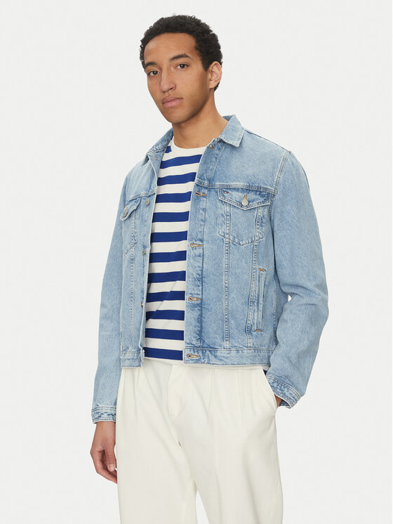 Джинсовая куртка обычного кроя MW0MW38956 Tommy Hilfiger, синий
Джинсовая куртка обычного кроя MW0MW38956 Tommy Hilfiger, синий