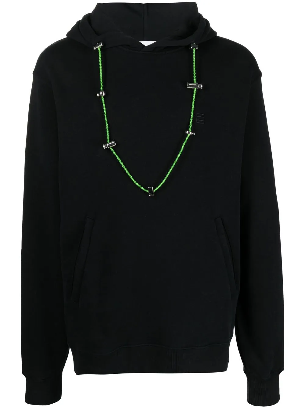 Худи Stoppers свободного кроя AMBUSH, черный
Худи Stoppers свободного кроя AMBUSH, черный