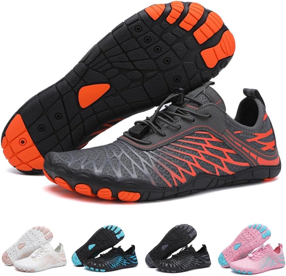 Кроссовки для походов для женщин и мужчин, профессиональная здоровая и противоскользящая водная обувь для женщин и мужчин, кроссовки с широкой передней частью, кроссовки-ботинки унисекс Eleton, оранжевый
Кроссовки для походов для женщин и мужчин, профессиональная здоровая и противоскользящая водная обувь для женщин и мужчин, кроссовки с широкой передней частью, кроссовки-ботинки унисекс Eleton, оранжевый
