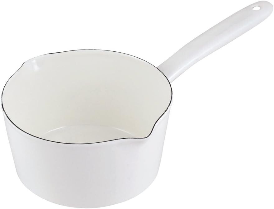 Полая кастрюля для молока Petit Cook из жемчужного металла, 5,9 дюйма (15 см), белый HB-2082, White
Полая кастрюля для молока Petit Cook из жемчужного металла, 5,9 дюйма (15 см), белый HB-2082, White