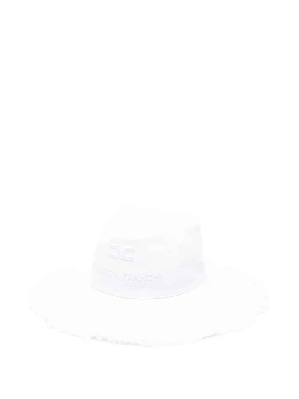 Соломенная шляпа с вышитым логотипом и необработанными краями Elisabetta Franchi La Mia Bambina, белый
Соломенная шляпа с вышитым логотипом и необработанными краями Elisabetta Franchi La Mia Bambina, белый