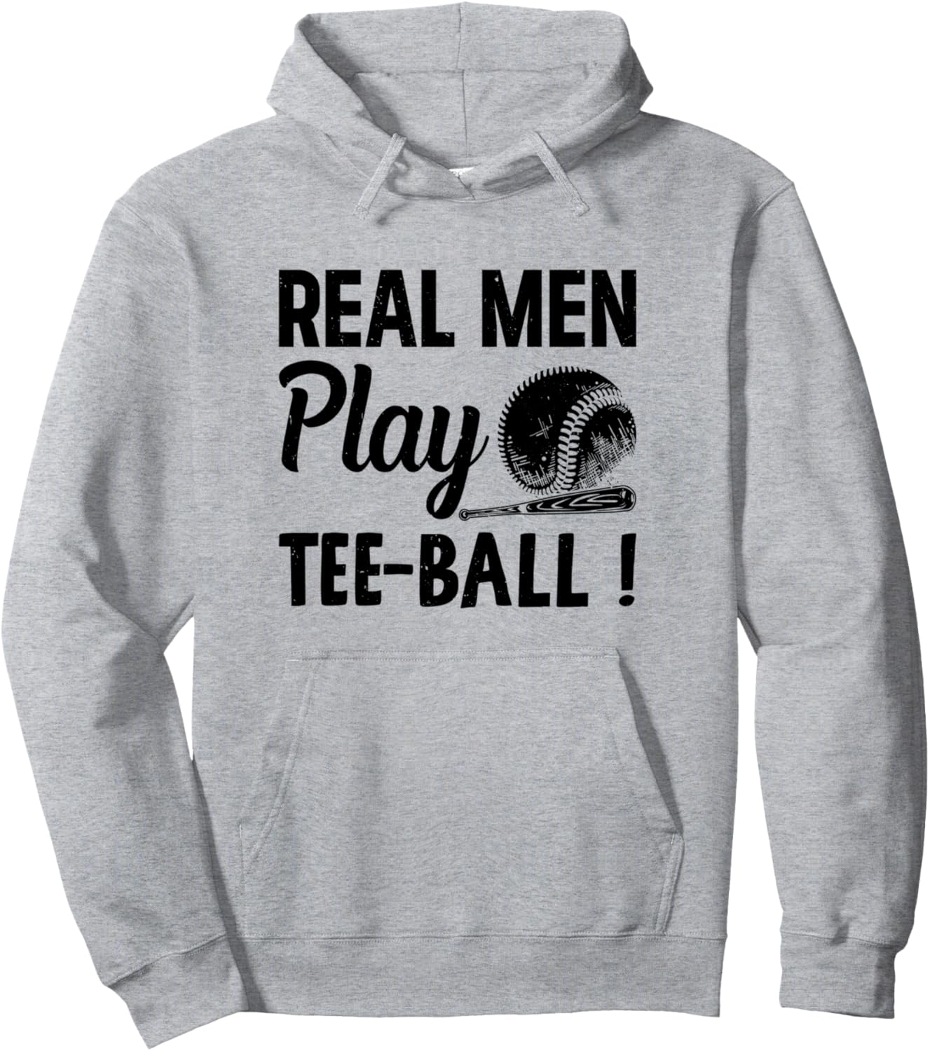 Настоящие мужчины играют в ти-бол. Толстовка Tee-Ball Player Teeball Game, серый
Настоящие мужчины играют в ти-бол. Толстовка Tee-Ball Player Teeball Game, серый