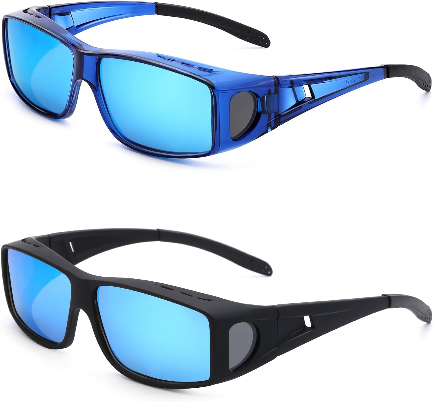 Солнцезащитные очки IGnaef Fit Over Glasses для мужчин и женщин, поляризованные, обтекаемой формы, с защитой от УФ-излучения, D (2 Pack) Blue | Blue + Matte Black | Blue
Солнцезащитные очки IGnaef Fit Over Glasses для мужчин и женщин, поляризованные, обтекаемой формы, с защитой от УФ-излучения, D (2 Pack) Blue | Blue + Matte Black | Blue