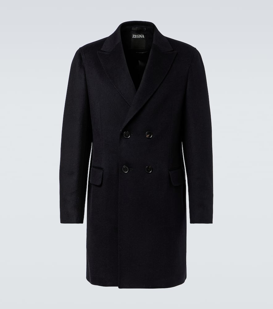 Шерстяное пальто с кашемиром Zegna, Black
Шерстяное пальто с кашемиром Zegna, Black