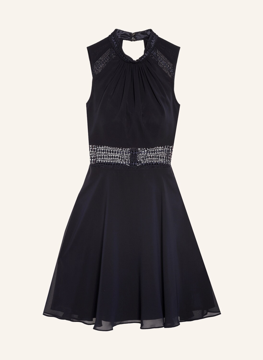 Коктейльное платье с кружевной отделкой VM Vera Mont, темно-синий
Коктейльное платье с кружевной отделкой VM Vera Mont, темно-синий