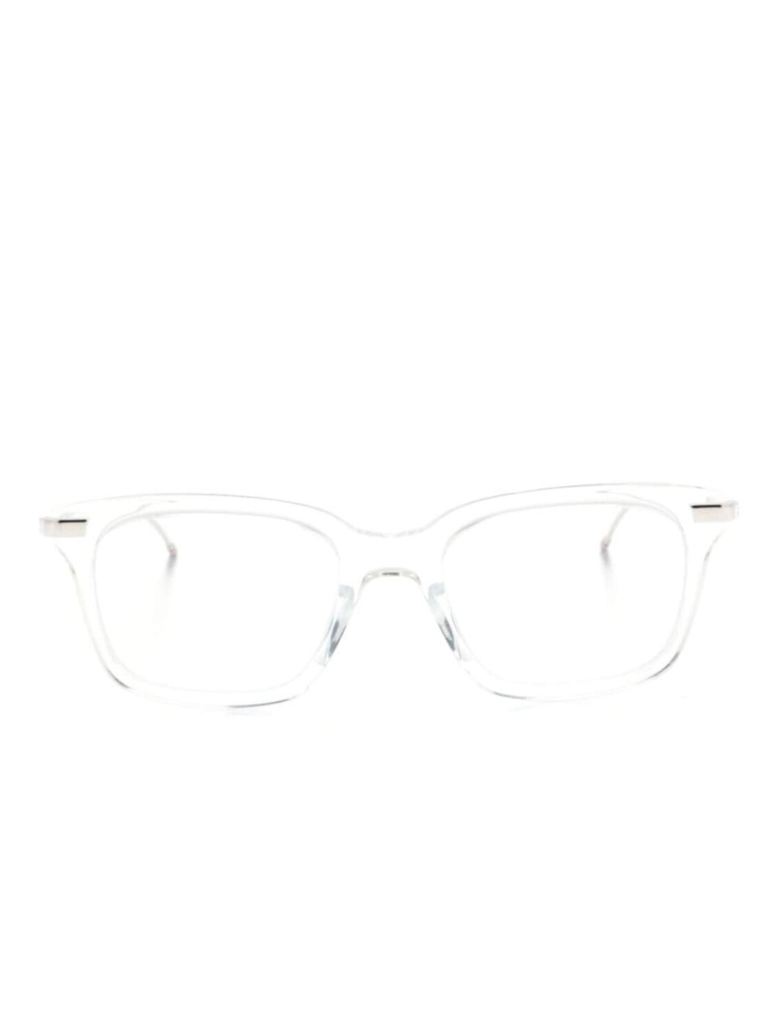 Thom Browne Eyewear очки в прямоугольной оправе, белый
Thom Browne Eyewear очки в прямоугольной оправе, белый