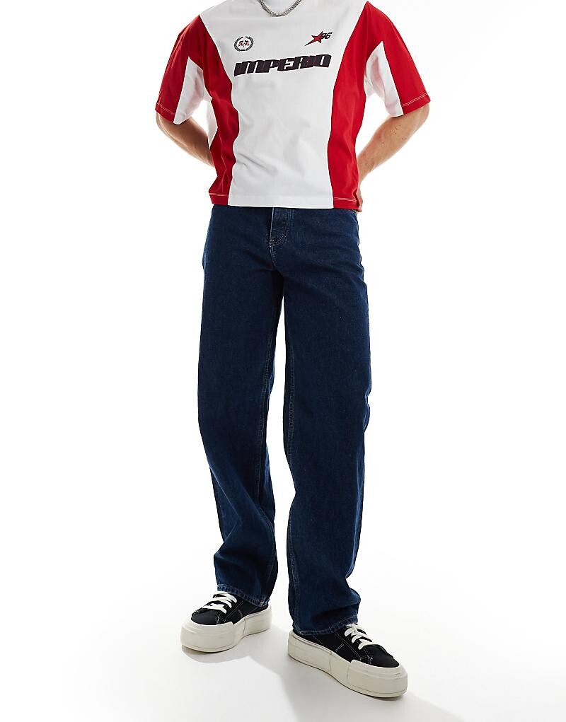 Calvin Klein Jeans – Authentic – Темно-синие джинсы прямого кроя
Calvin Klein Jeans – Authentic – Темно-синие джинсы прямого кроя