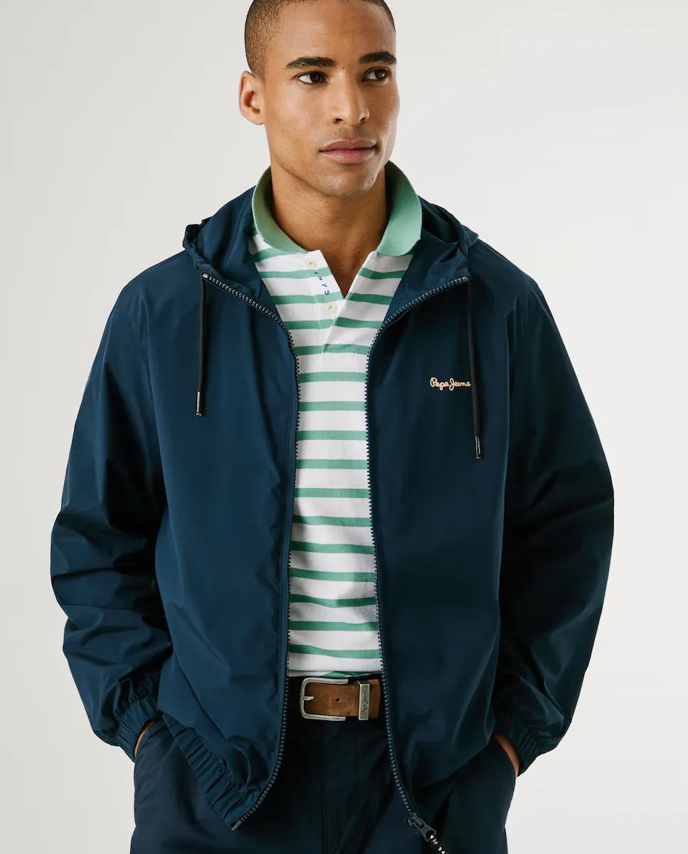 Мужская ветровка с регулируемым капюшоном Pepe Jeans, темно-синий
Мужская ветровка с регулируемым капюшоном Pepe Jeans, темно-синий