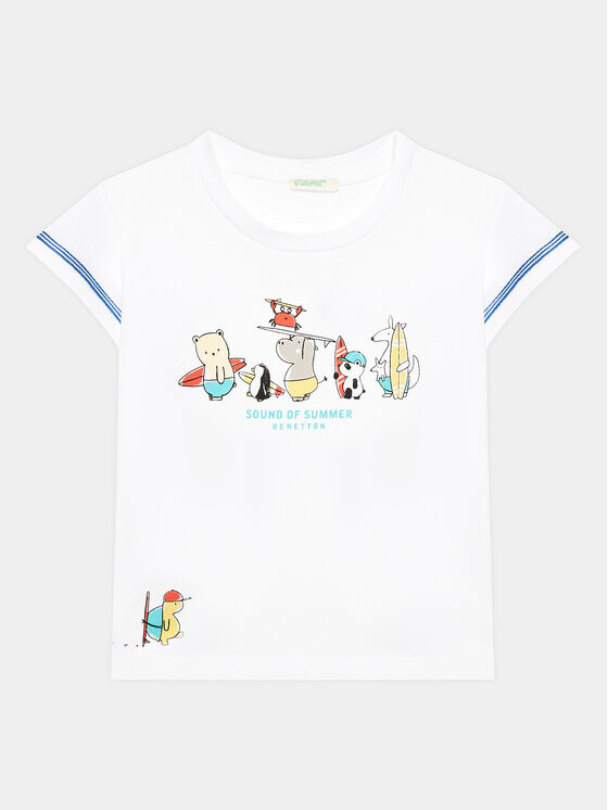 Футболка стандартного кроя United Colors Of Benetton, белый
Футболка стандартного кроя United Colors Of Benetton, белый