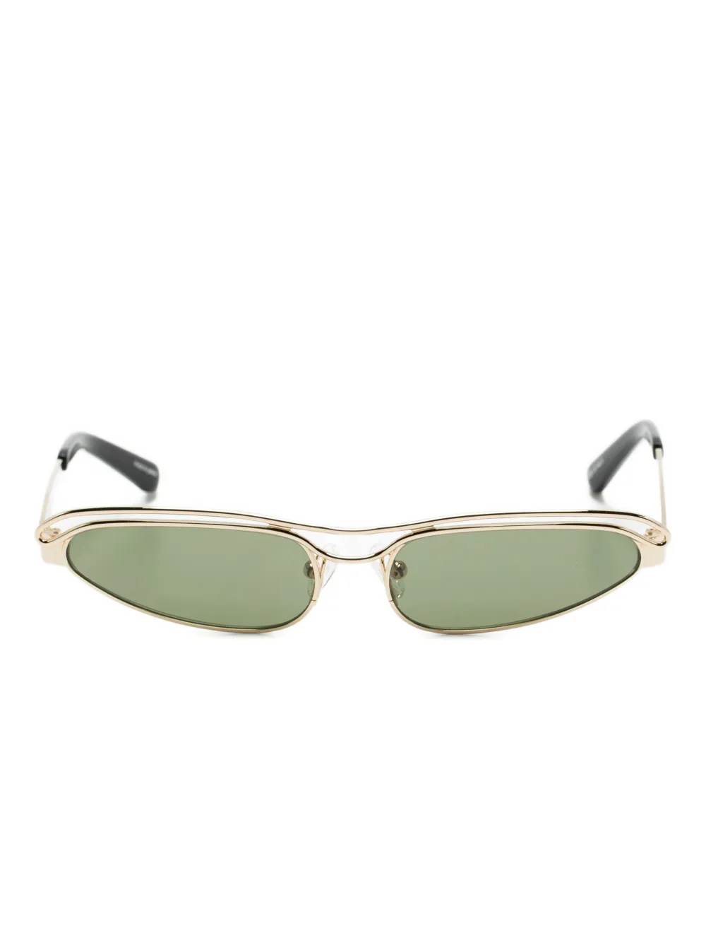 Солнцезащитные очки в прямоугольной оправе Linda Farrow, золотой
Солнцезащитные очки в прямоугольной оправе Linda Farrow, золотой