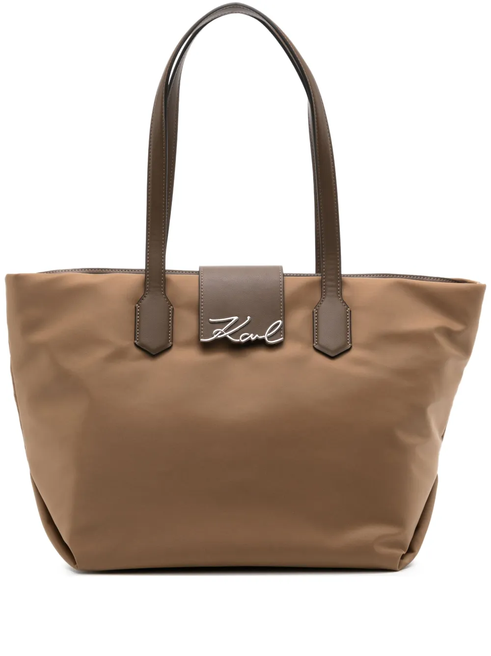 Фирменная сумка-тоут KARL LAGERFELD, коричневый
Фирменная сумка-тоут KARL LAGERFELD, коричневый