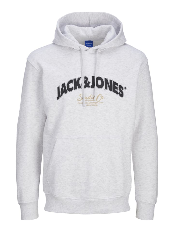 Толстовка с капюшоном Jack & Jones, ярко-белый 
Толстовка с капюшоном Jack & Jones, ярко-белый