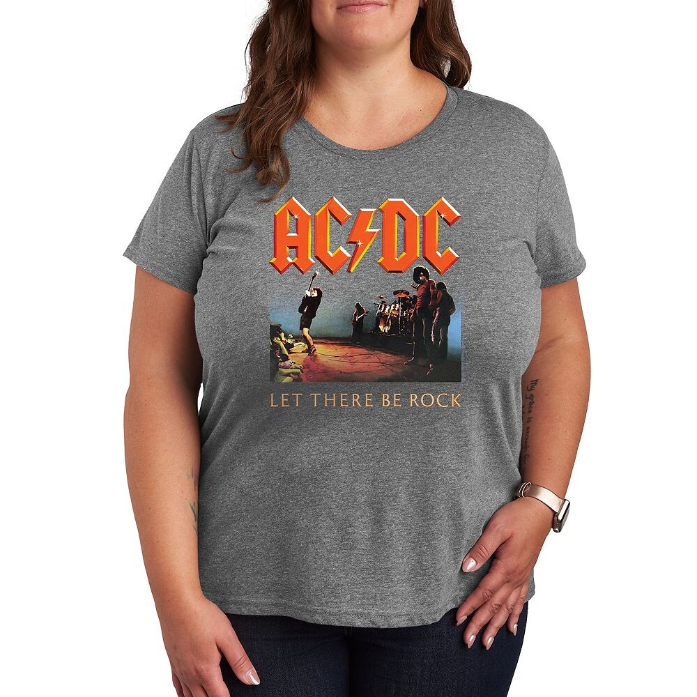 Футболка Plus ACDC Let There Be Rock с рисунком Licensed Character, цвет Heather Gray
Футболка Plus ACDC Let There Be Rock с рисунком Licensed Character, цвет Heather Gray