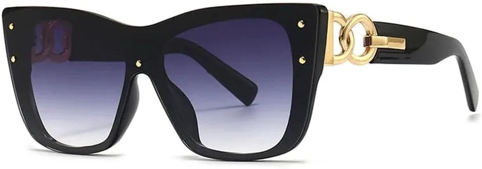 Солнцезащитные очки для женщин и мужчин, модные, большие, «кошачий глаз», трендовые, градиентные, для путешествий, с защитой от УФ-излучения UV400 UJNHGQ, Gray
Солнцезащитные очки для женщин и мужчин, модные, большие, «кошачий глаз», трендовые, градиентные, для путешествий, с защитой от УФ-излучения UV400 UJNHGQ, Gray