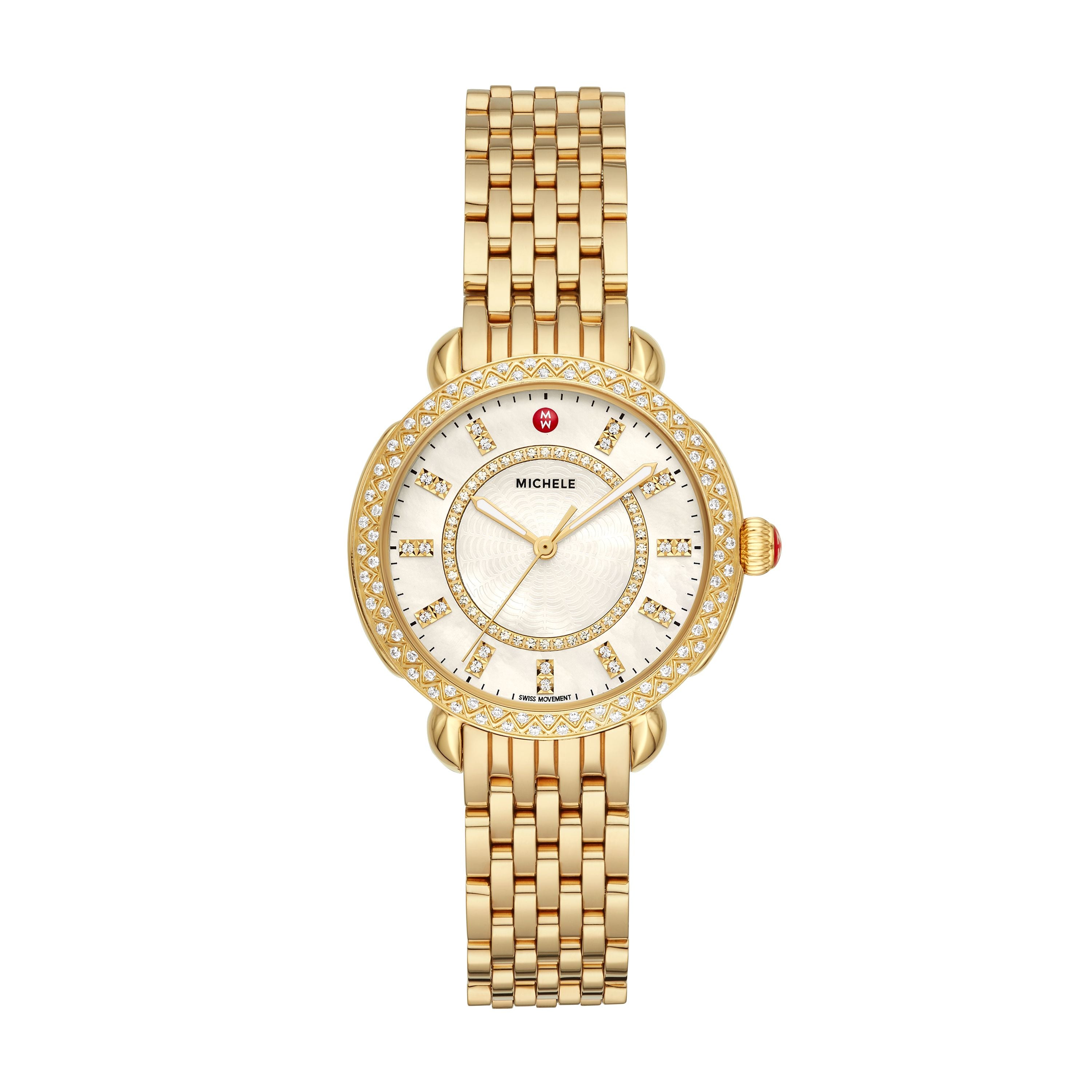 Женские часы Michele Sidney Classic с тремя стрелками, из нержавеющей стали золотистого оттенка, золотой
Женские часы Michele Sidney Classic с тремя стрелками, из нержавеющей стали золотистого оттенка, золотой