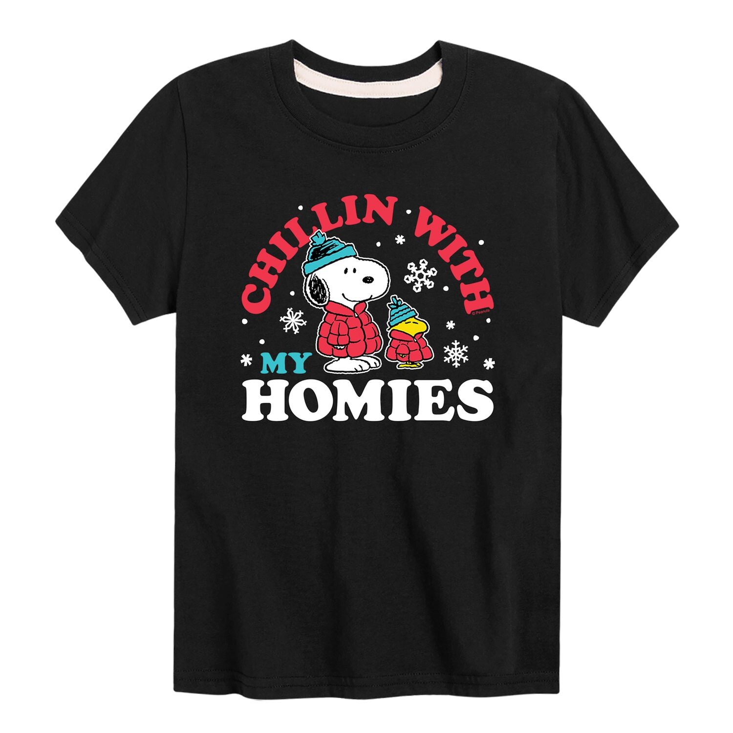 Футболка с рисунком Peanuts Chillin Homies для мальчиков 8–20 лет Licensed Character, черный
Футболка с рисунком Peanuts Chillin Homies для мальчиков 8–20 лет Licensed Character, черный