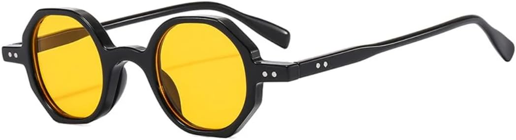Солнцезащитные очки с защитой от УФ-излучения UV400 | Маленькие круглые панк-заклепки | для женщин и мужчин, для занятий спортом на открытом воздухе и вождения DSVIGF, Black Yellow
Солнцезащитные очки с защитой от УФ-излучения UV400 | Маленькие круглые панк-заклепки | для женщин и мужчин, для занятий спортом на открытом воздухе и вождения DSVIGF, Black Yellow