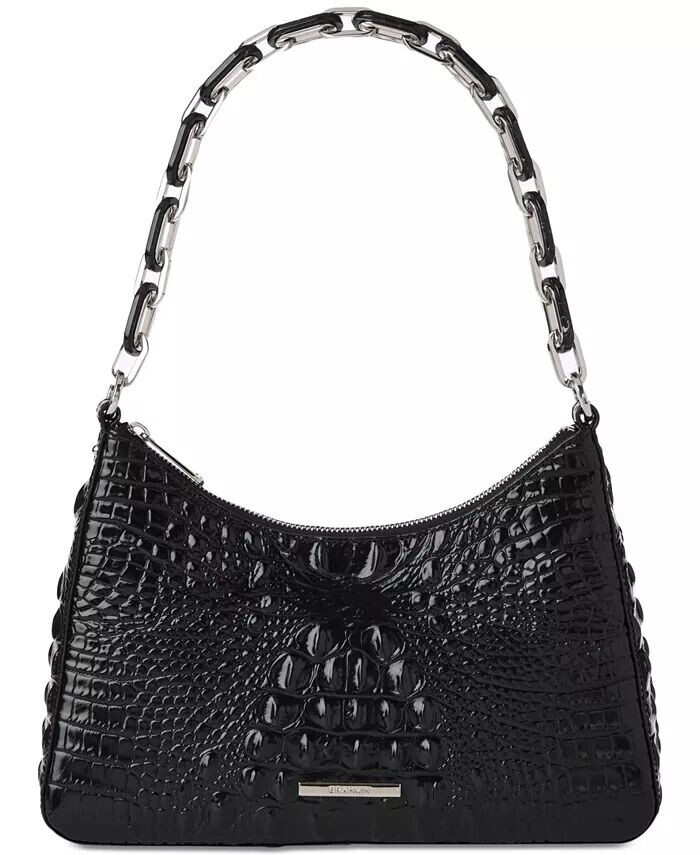 Кожаное плечо Mod Esme Black Melbourne среднего размера Brahmin, черный
Кожаное плечо Mod Esme Black Melbourne среднего размера Brahmin, черный