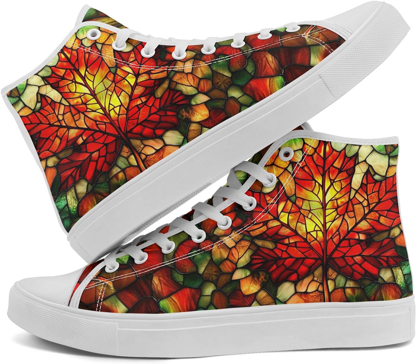 Высокие кеды на шнуровке AWSOLE с принтом из витражного стекла для женщин и мужчин, разноцветные легкие модные повседневные обувные для прогулок
Высокие кеды на шнуровке AWSOLE с принтом из витражного стекла для женщин и мужчин, разноцветные легкие модные повседневные обувные для прогулок