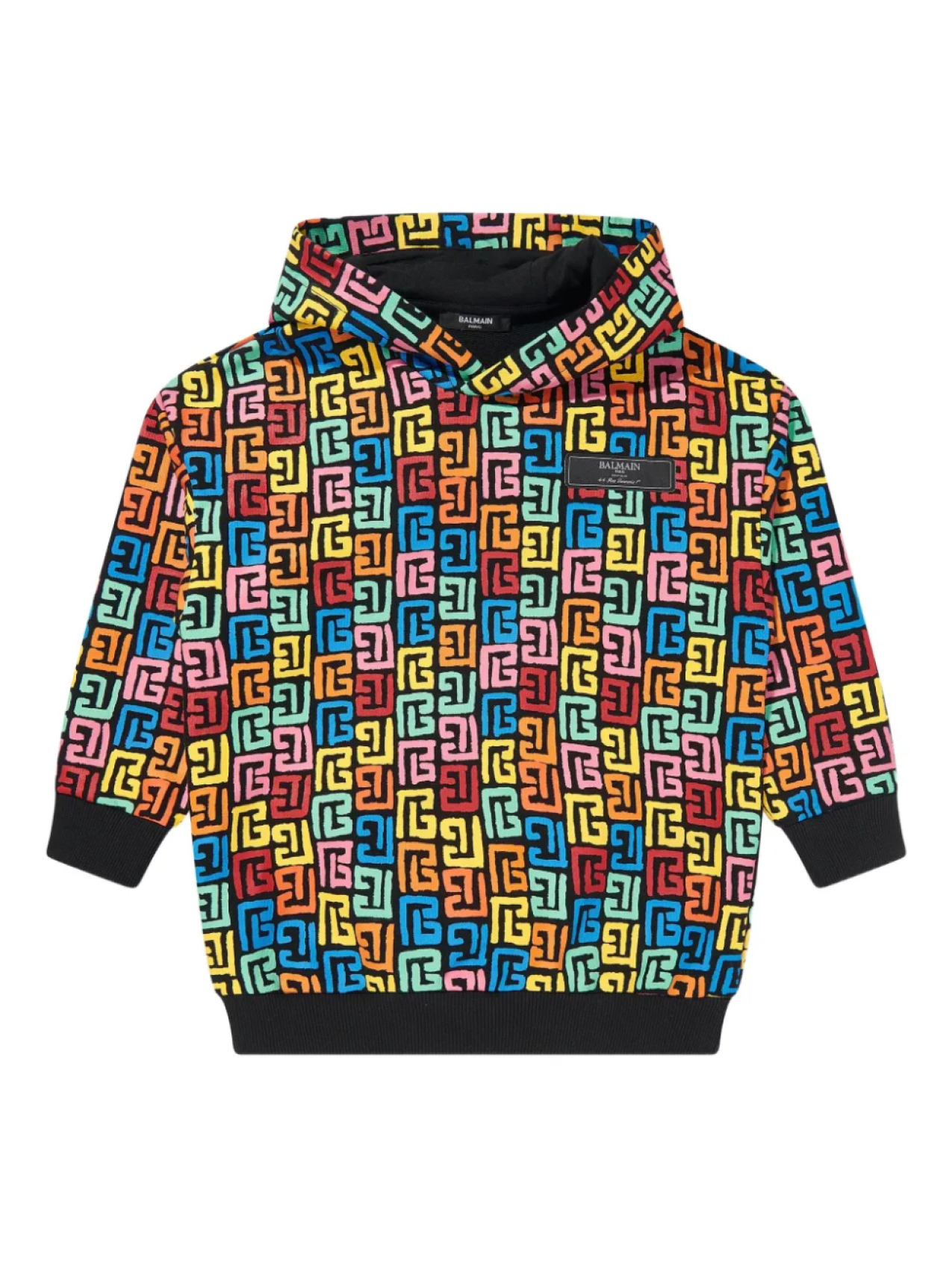 Толстовка с монограммой и жаккардовым узором Balmain Kids, желтый
Толстовка с монограммой и жаккардовым узором Balmain Kids, желтый