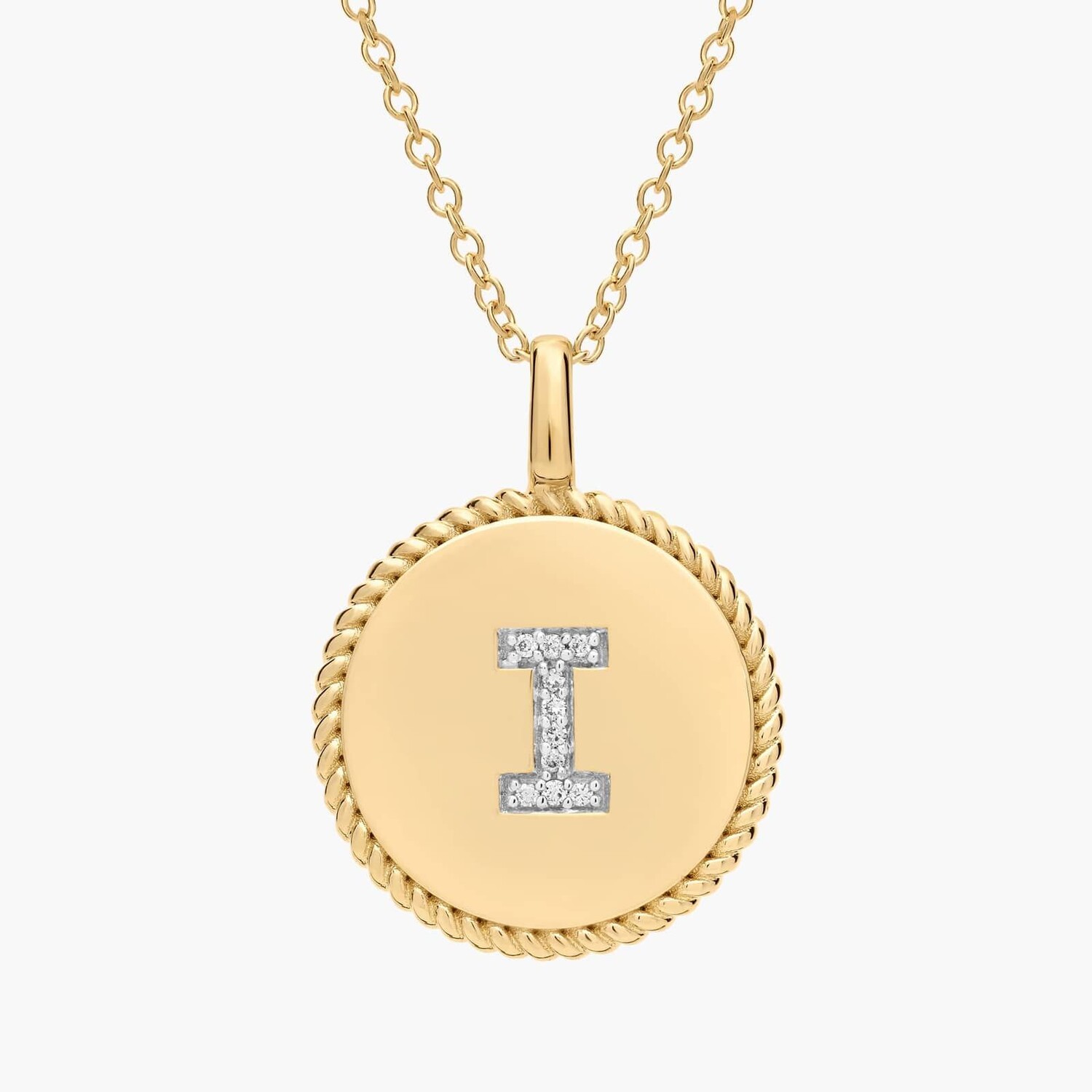 Подвеска с инициалом «Буква I» из желтого золота 14 карат с бриллиантами Blue Nile
Подвеска с инициалом «Буква I» из желтого золота 14 карат с бриллиантами Blue Nile