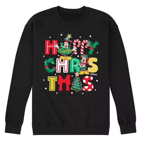 Мужская флисовая кофта с рождественскими иконками Disney, черный
Мужская флисовая кофта с рождественскими иконками Disney, черный