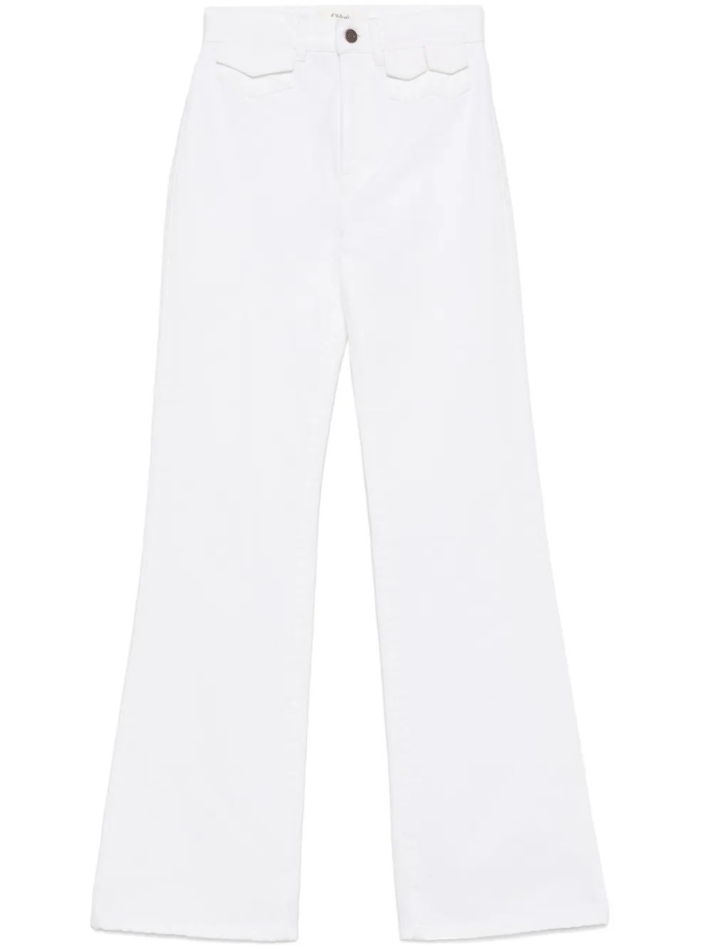 Прямые джинсы с завышенной талией CHLOÉ, белый
Прямые джинсы с завышенной талией CHLOÉ, белый