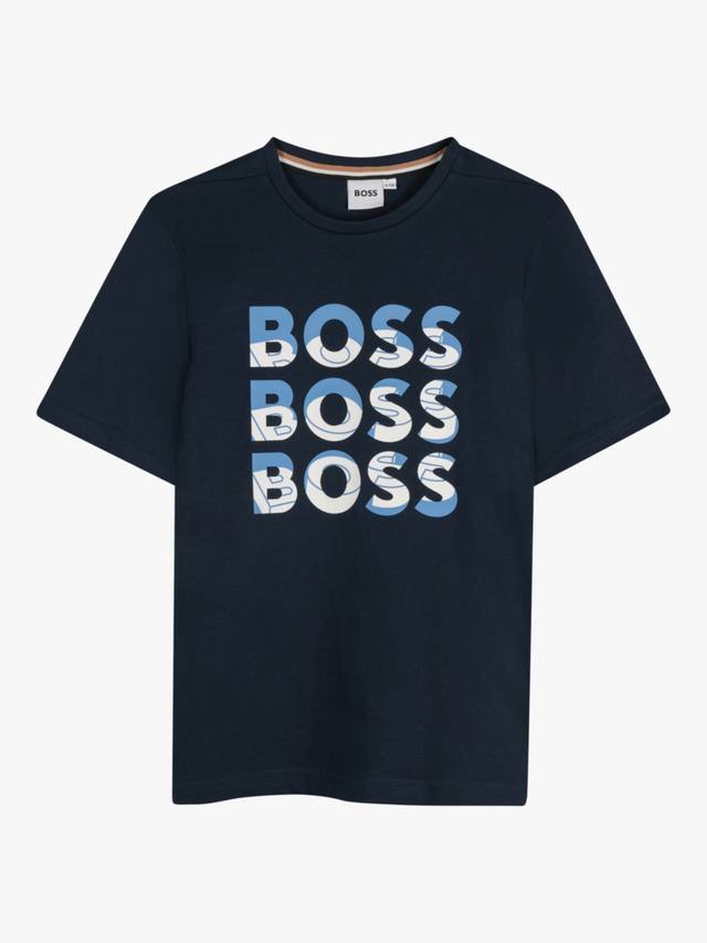 BOSS Kids' футболка с мульти-лого HUGO BOSS, Navy
BOSS Kids' футболка с мульти-лого HUGO BOSS, Navy