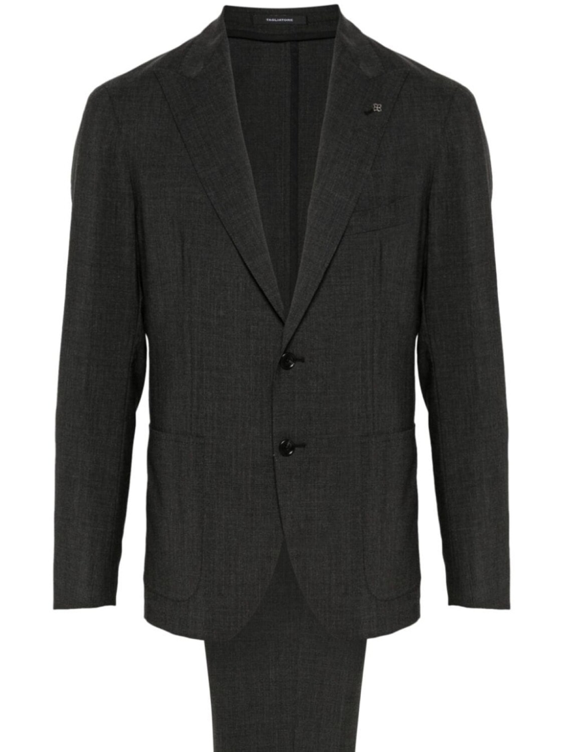 Tagliatore костюм с однобортным пиджаком, серый
Tagliatore костюм с однобортным пиджаком, серый