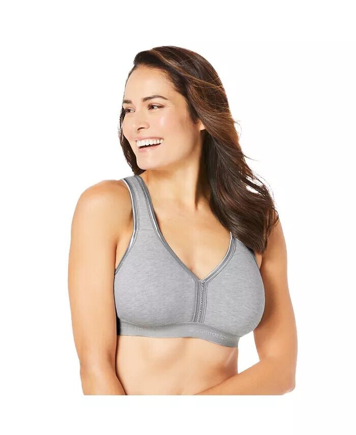 Бюстгальтер для отдыха больших размеров с застежкой на спине без косточек Comfort Choice, серый
Бюстгальтер для отдыха больших размеров с застежкой на спине без косточек Comfort Choice, серый