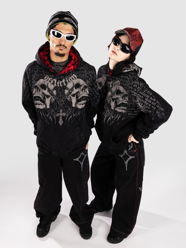 Худи Affliction Decimation Hood Hoodie, black lava wash
Худи Affliction Decimation Hood Hoodie, black lava wash