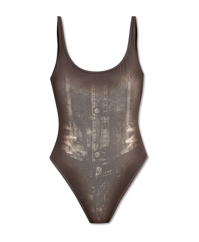 Цельный купальник Diesel, коричневый
Цельный купальник Diesel, коричневый