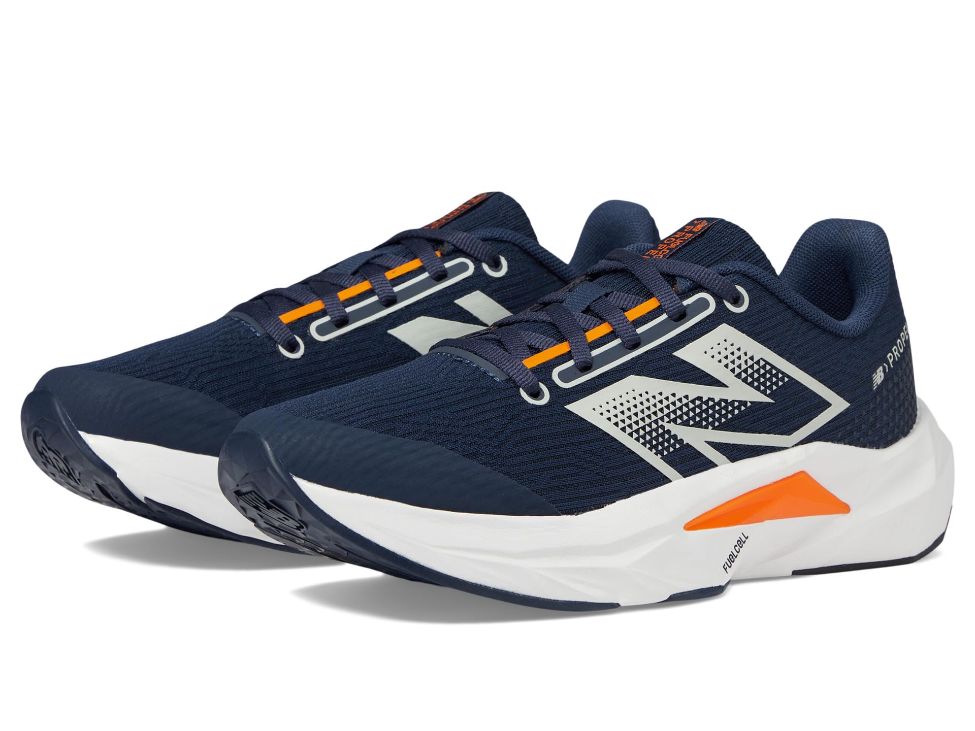 Кроссовки New Balance Kids Fuelcell Propel V5, NB Navy/Sun Glow
Кроссовки New Balance Kids Fuelcell Propel V5, NB Navy/Sun Glow