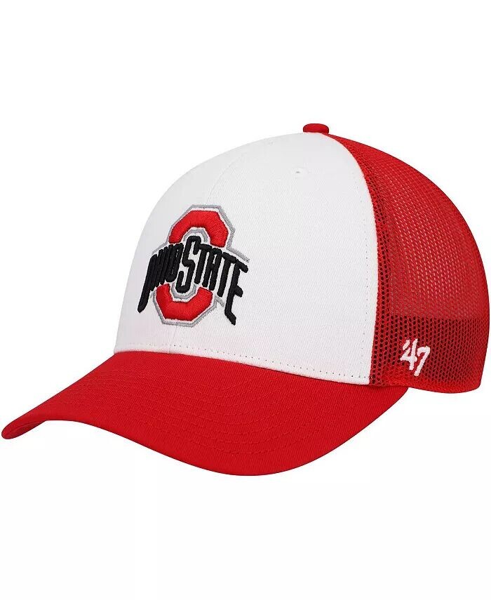 Мужская регулируемая шляпа белого цвета Ohio State Buckeyes Freshman Trucker '47 Brand, белый
Мужская регулируемая шляпа белого цвета Ohio State Buckeyes Freshman Trucker '47 Brand, белый